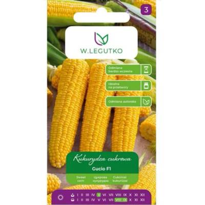 W. Legutko Gucio F1 сладка царевица - супер сладка