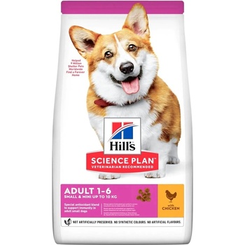 Hill's HILL'S Science Plan Adult Small & Mini Суха храна за кучета, за възрастни, мини и малки породи, 6 kg