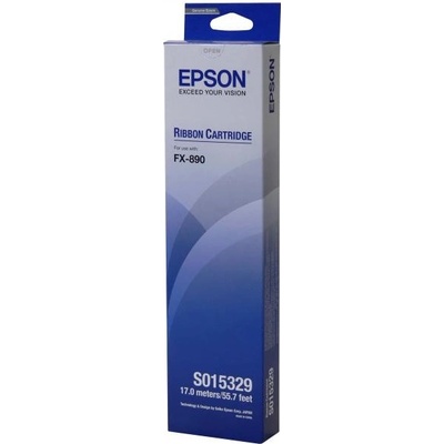 Epson originální páska do tiskárny, C13S015329, černá, Epson FX 890,