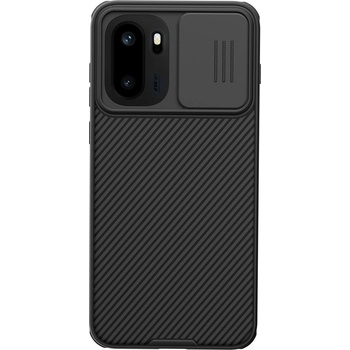 OnePlus Калъф NILLKIN Camshield Pro за OnePlus 15R / Ace 6T / Ace 6 5G - PC+TPU с плъзгащ се капак за камера, Вкл. Протектор, Черен