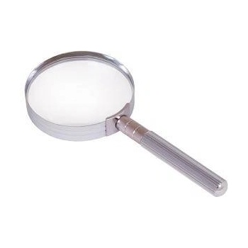 Levenhuk Лупа Levenhuk Zeno Handy ZH21, Диаметър: 65 мм, Увеличение: 5х, Оптична пластмаса, Метал, levenhuk-74054