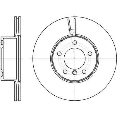 Brzdový kotúč REMSA 61194.10