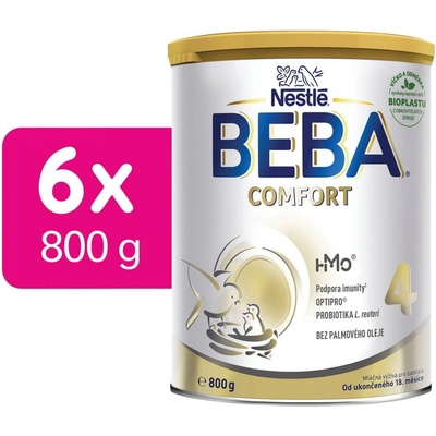 BEBA COMFORT 4 HMO 6 x 800 g