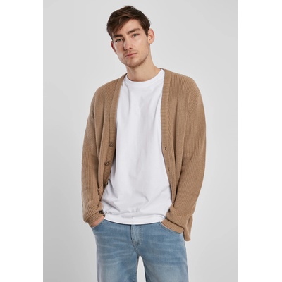 Urban Classics Мъжка жилетка в бежов цвят Urban Classics Boxy UB-TB3793-00871 - Бежов, размер M