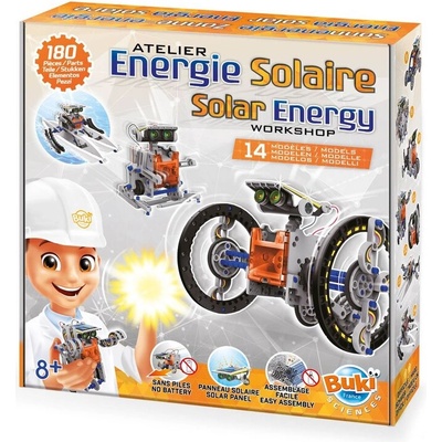 Buki France Експерименти - Слънчева енергия 14 в 1 (bk7503)