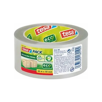 tesa Опаковъчно тиксо, 50 mm x 66 m, TESA "Eco & Ultra Strong", прозрачно 58297-00000-00 (58297-00000-00)