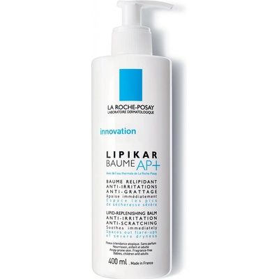 La Roche-Posay Lipikar Baume AP+ balzám proti podráždení a svědení pokožky (Lipid-Replenishing Body Balm) 400 ml – Zbozi.Blesk.cz