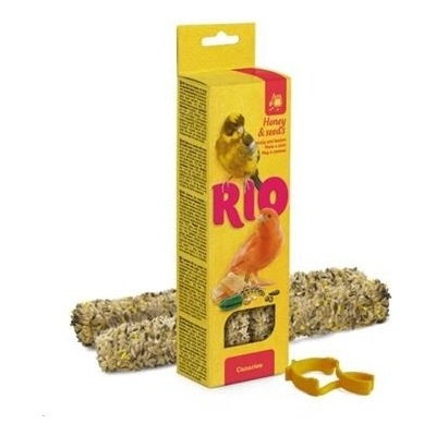 RIO tyčinky pre kanáriky s medom a semienkami 2 x 40 g
