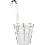 Mica САКСИЯ КРЪГЛА МЕТАЛНА joey h10xd11см СИВА (1172860)
