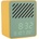 Karlsson Будилник с Bluetooth високоговорител Funky Vibes, жълто-зелен (KA6060BY)