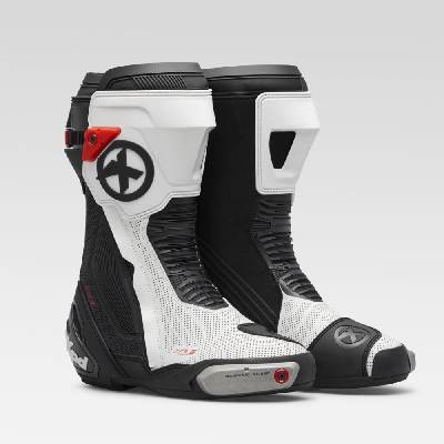 Moto boty XPD XP9-R AIR černo/bílé + DÁREK 46
