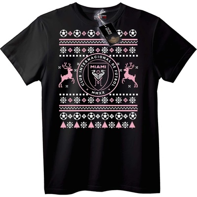 NOONEBRAND Тениска Miami FC за празниците - 7XL, White