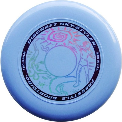 Discraft Sky-Styler freestyle frisbee bledo modrý