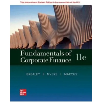 ISE Fundamentals of Corporate Finance | Richard Brealey, Stewart Myers, Alan Marcus