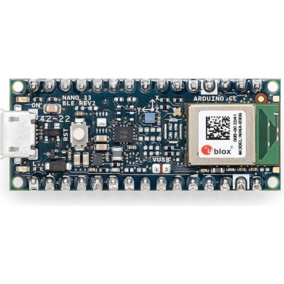 ARDUINO NANO 33 BLE REV2 s lištou