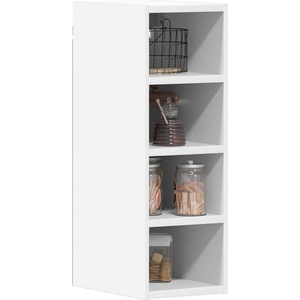 vidaXL Висящ шкаф "Рига" бял 20x29, 5x60 см, инженерно дърво (854157)