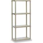  Стелаж pvc 60х30х133 4х20кг бежов 175422 (3514566)