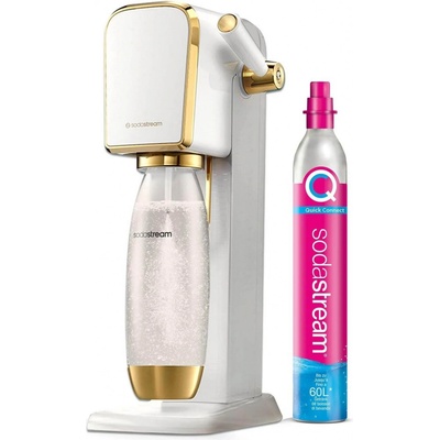 SodaStream ART 1l láhev bombička s CO2 zlatý 156417