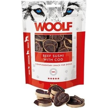 Woolf beef sushi with cod 100 g