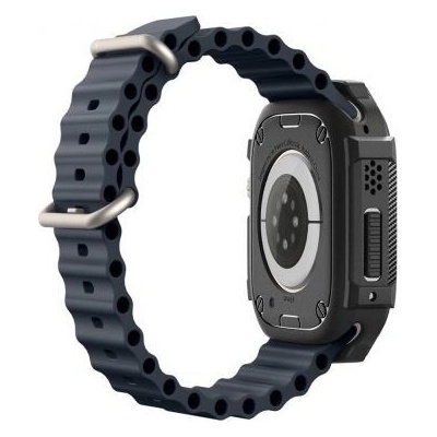 Spigen Rugged Armor Black Apple Watch Ultra 49mm ACS05456 – Zboží Mobilmania