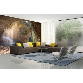 DIMEX ART Самозалепваща се флизелинова фототапета пещера 375 x 250 см