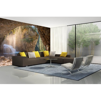 DIMEX ART Самозалепваща се флизелинова фототапета пещера 375 x 250 см