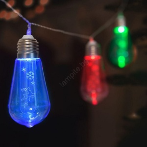 Family Collection Светодиоден коледен гирлянд 10xLED/2xAA 2, 2m многоцветен (LC3522)