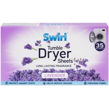 Swirl listy do sušičky s vôňou levandule 35 ks