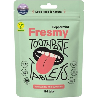 Fresmy Peppermint v tabletách 124 ks