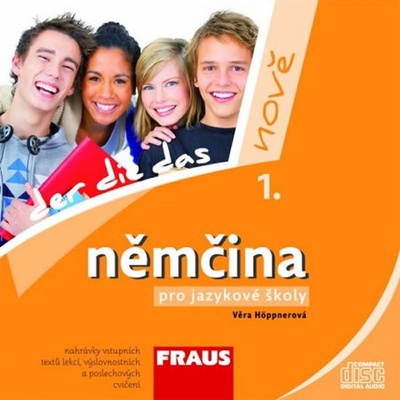Němčina pro jazykové školy NOVĚ 1.díl - audio CD /1 ks/