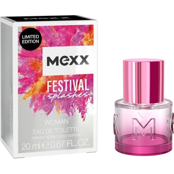 Mexx Festival Splashes toaletná voda dámska 20 ml