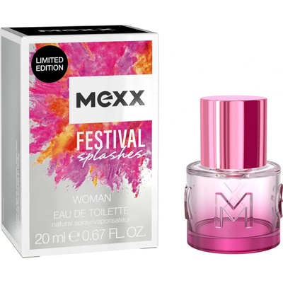 Mexx Festival Splashes toaletná voda dámska 20 ml