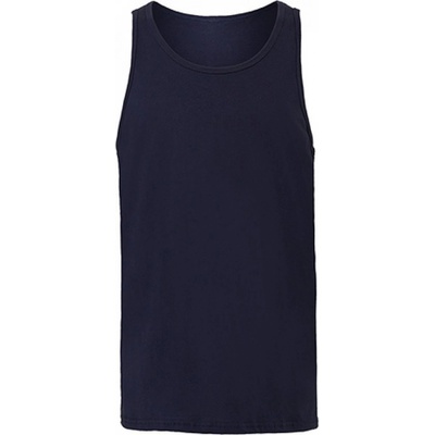 Bella+Canvas Volné lehké unisex tílko Jersey Canvas 145 g/m modrá námořní