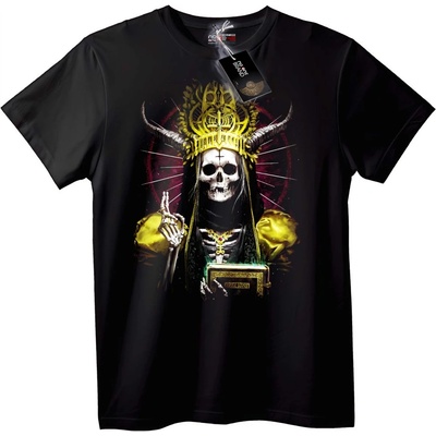 NOONEBRAND Тениска Черепът крал - 6XL, Black