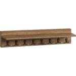 TopMebel Kery TopMebel меламинов стенен закачалка в цвят орех 100x12x20cm