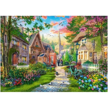 Ravensburger - Puzzle Church Lane - 1 000 piese