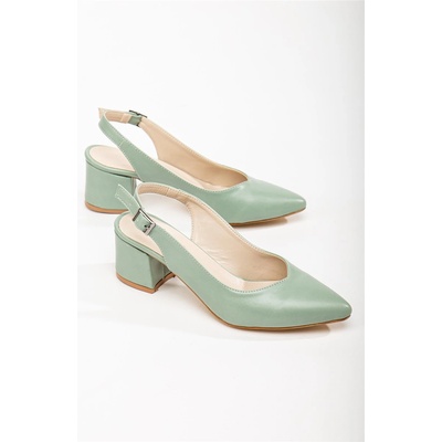Moda Trend Дамски обувки с ток - Светлозелени #367711 (367711_Мента)