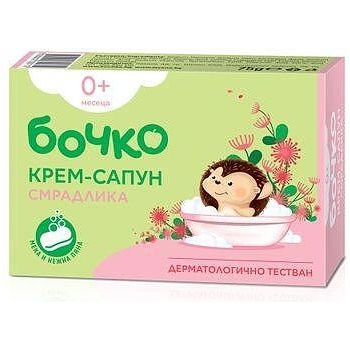 Бочко Бебешки крем-сапун със смрадлика х75 грама