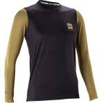 Leatt Дамска фланелка с дълъг ръкав за колоездене Leatt Women's MTB Gravity 2.0 L/S Jersey Cycling jersey - Ghost Black (156-2906-0313)