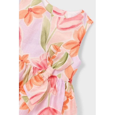 Mayoral Детска ленена рокля Mayoral (3913.6A.Mini.PPY2)