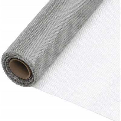 Nabytek XL Síť proti hmyzu nerezová ocel 60 x 1000 cm stříbrná