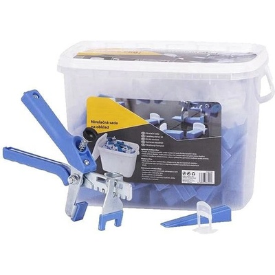 Sada nivelační Strend Pro LS511 StarterKIT, 100x 1.0 mm mezerník + 100x klínek + kleště ST2160745