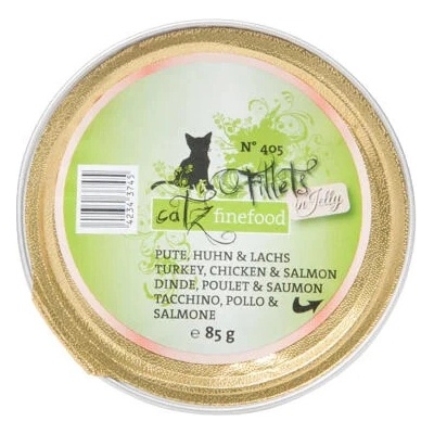 Catz finefood Fillets No.405 morka kuracie a losos 85 g