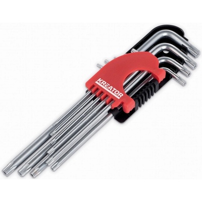Kreator Sada klíčů HEX dlouhé 9ks torx KRT408303