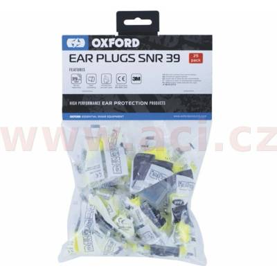 Oxford Earsoft FX PU zátky do uší SNR 39 dB 25 párov