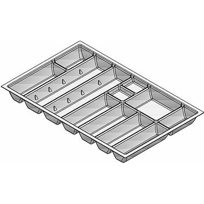 Agoform LINEA 500/80 490 x 740 mm šedý