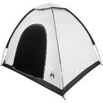 vidaXL Къмпинг наметало 2-местен Бял blackout Acier P/Taffeta (42028631) Палатка