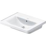 Duravit D-Neo - Умивалник 60х48 см, с преливник, без отвор за смесител, бял 2367600060 (2367600060)