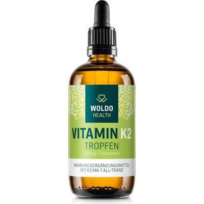 WoldoHealth Vitamín K2 rozpuštěný v MCT oleji 50 ml