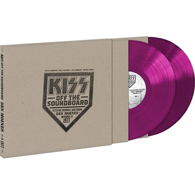 Kiss - Off The Soundboard Live in Des Moines November 29 1977 (Violet Coloured) (2 LP) (602445825639)